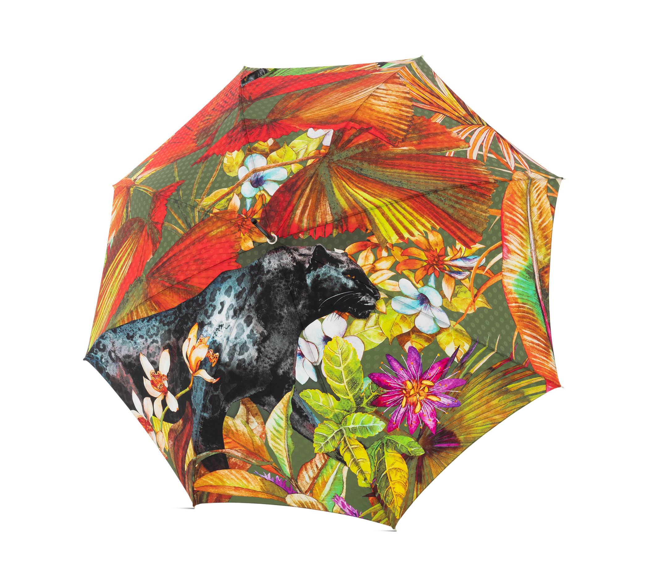 Long Matic Jacquard Animale - Regenschirme