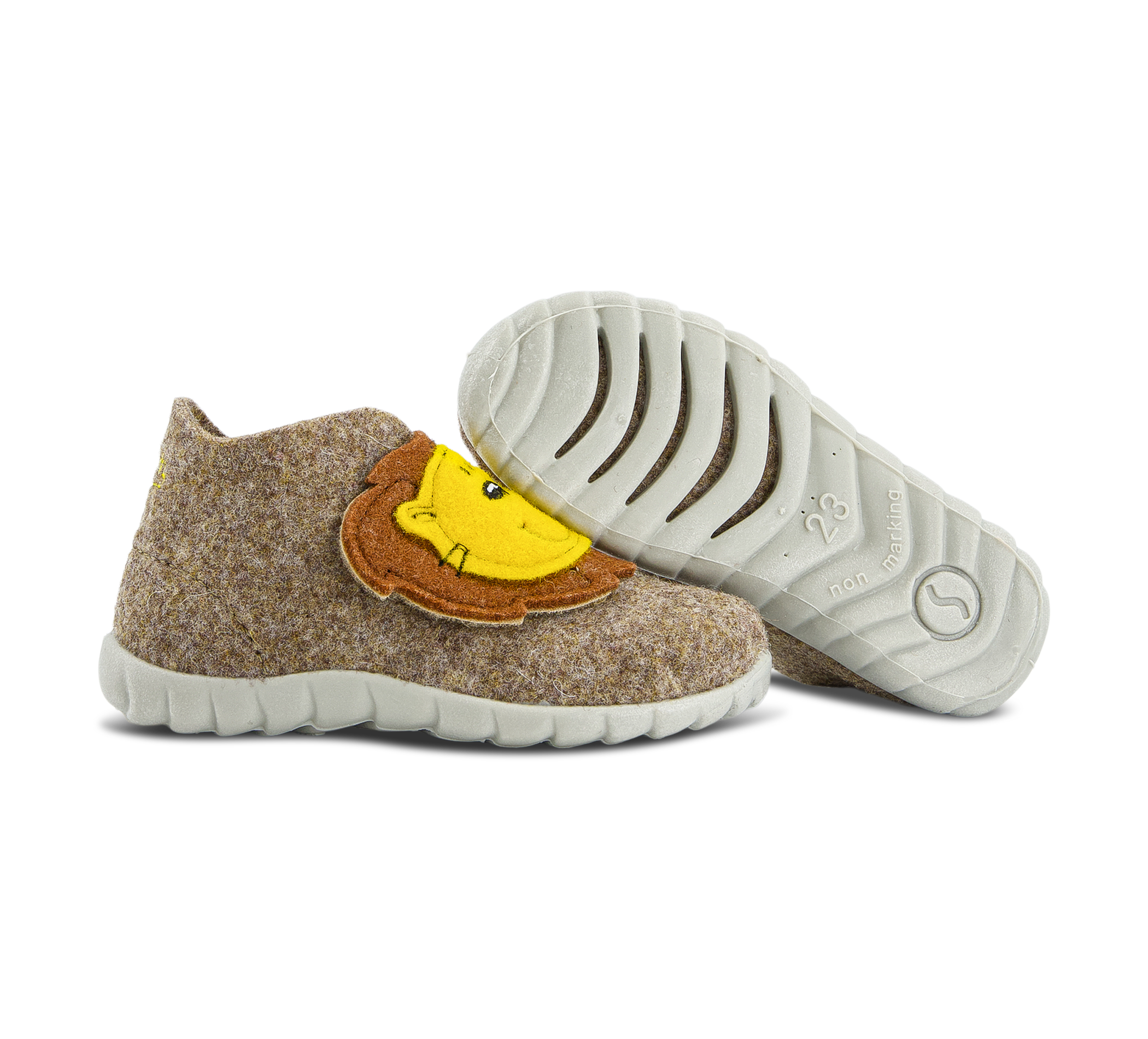 Hausschuh Textil \ HAPPY