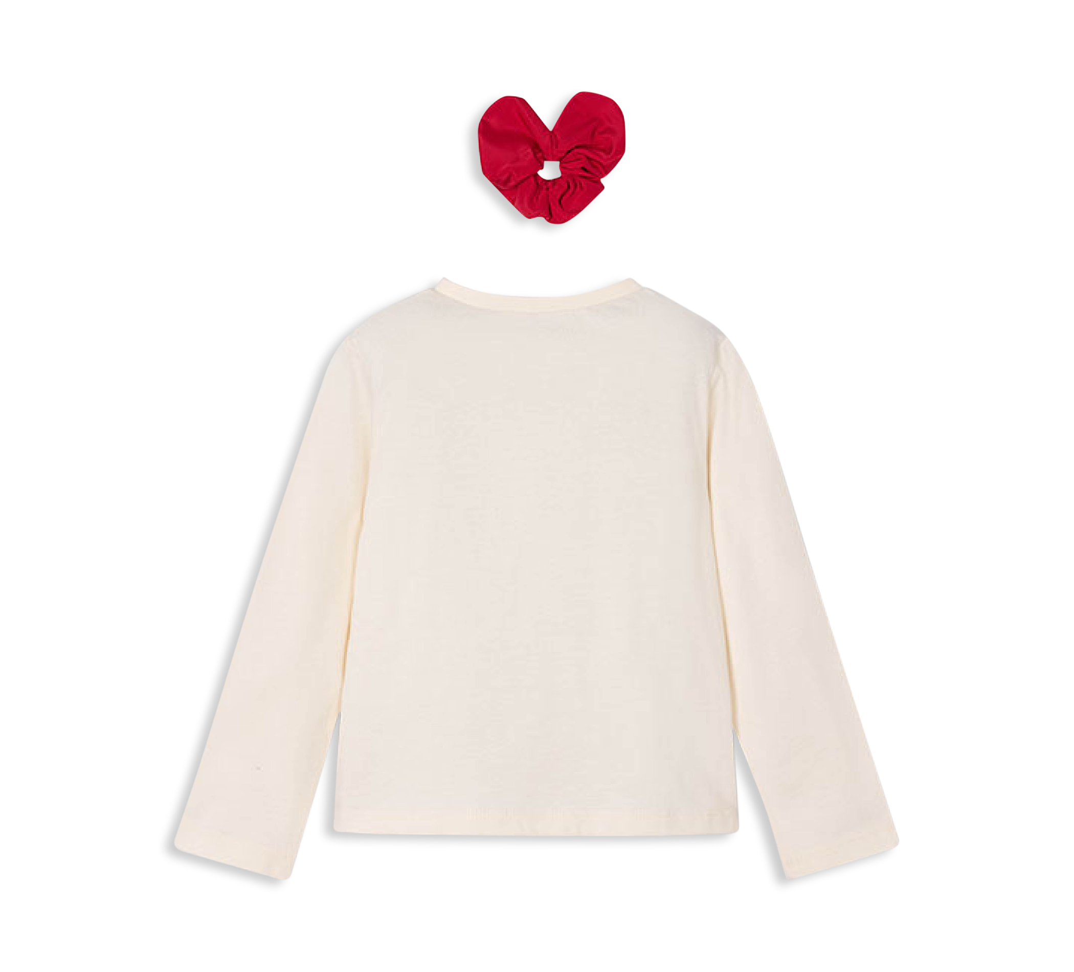 T-shirt Langarm Haargummi