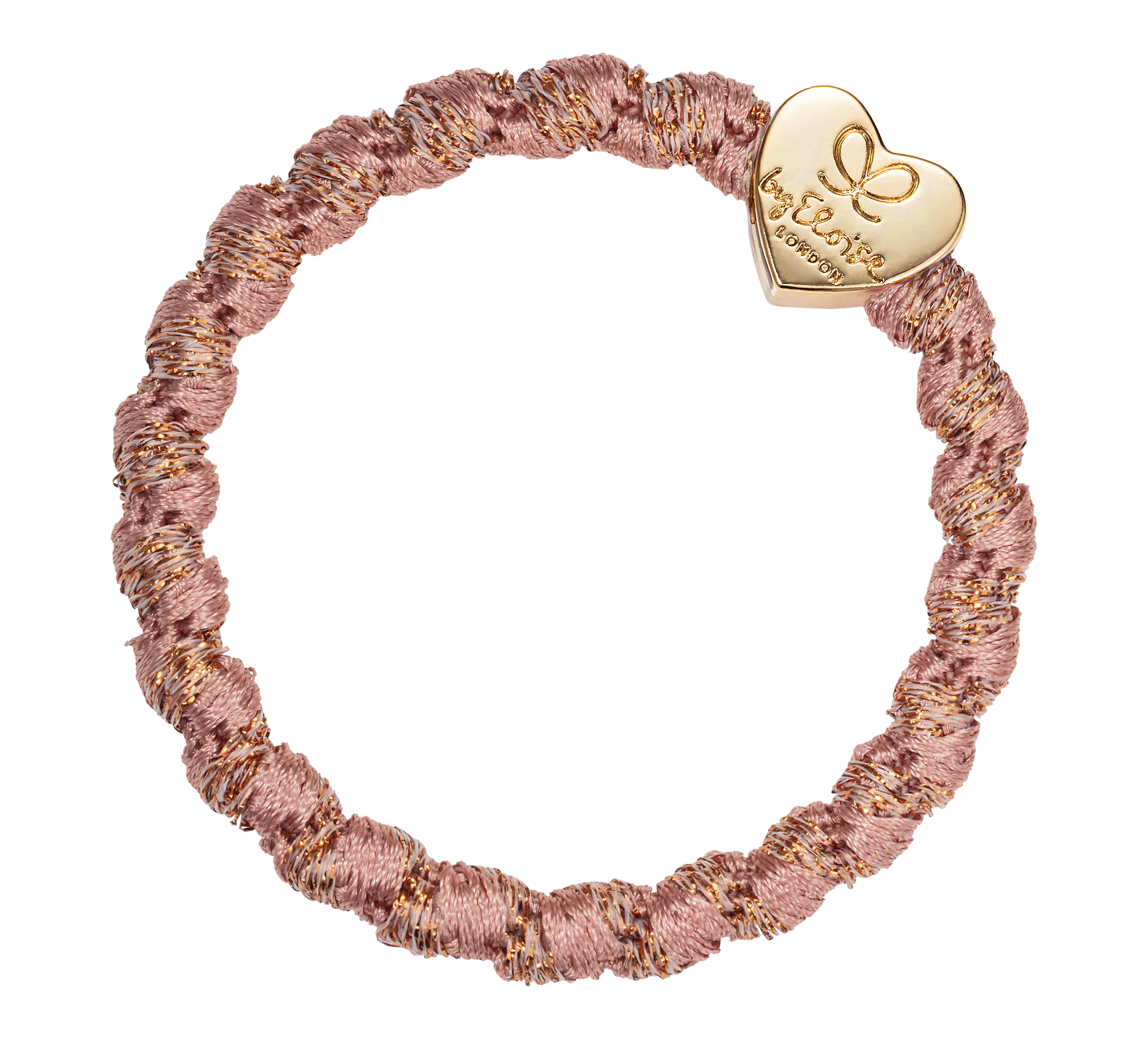 aussen Woven Gold Heart