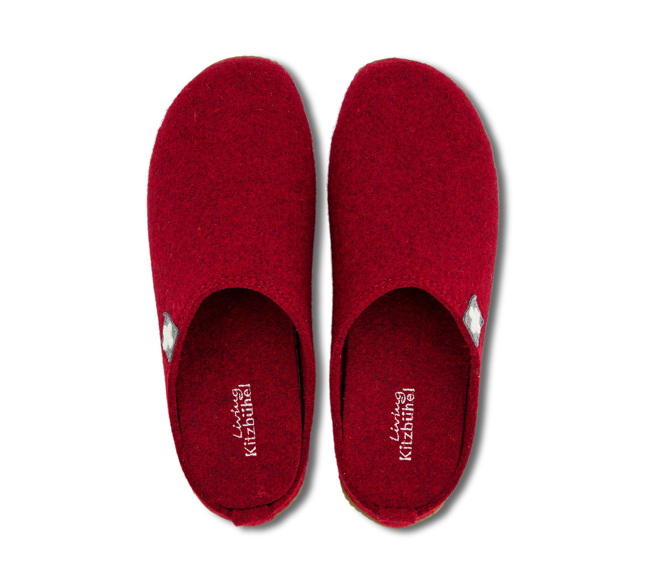 Filzpantoffel Schweizer Kreuz