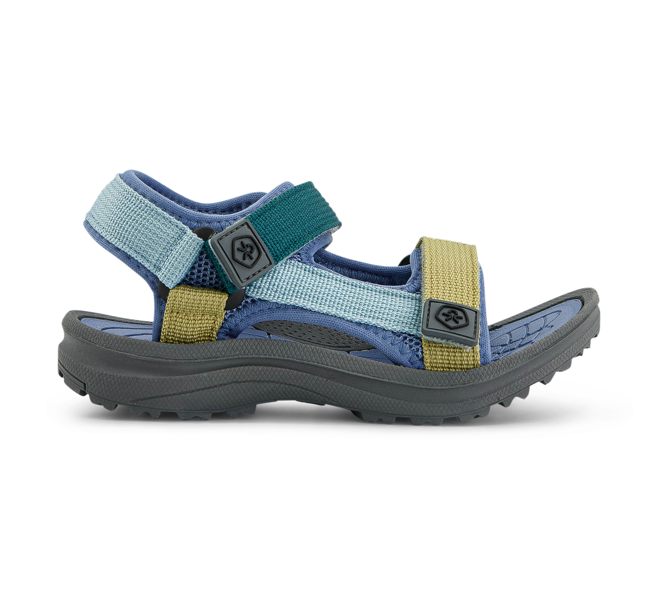 aussen Colorblock Sandals W. Velcro