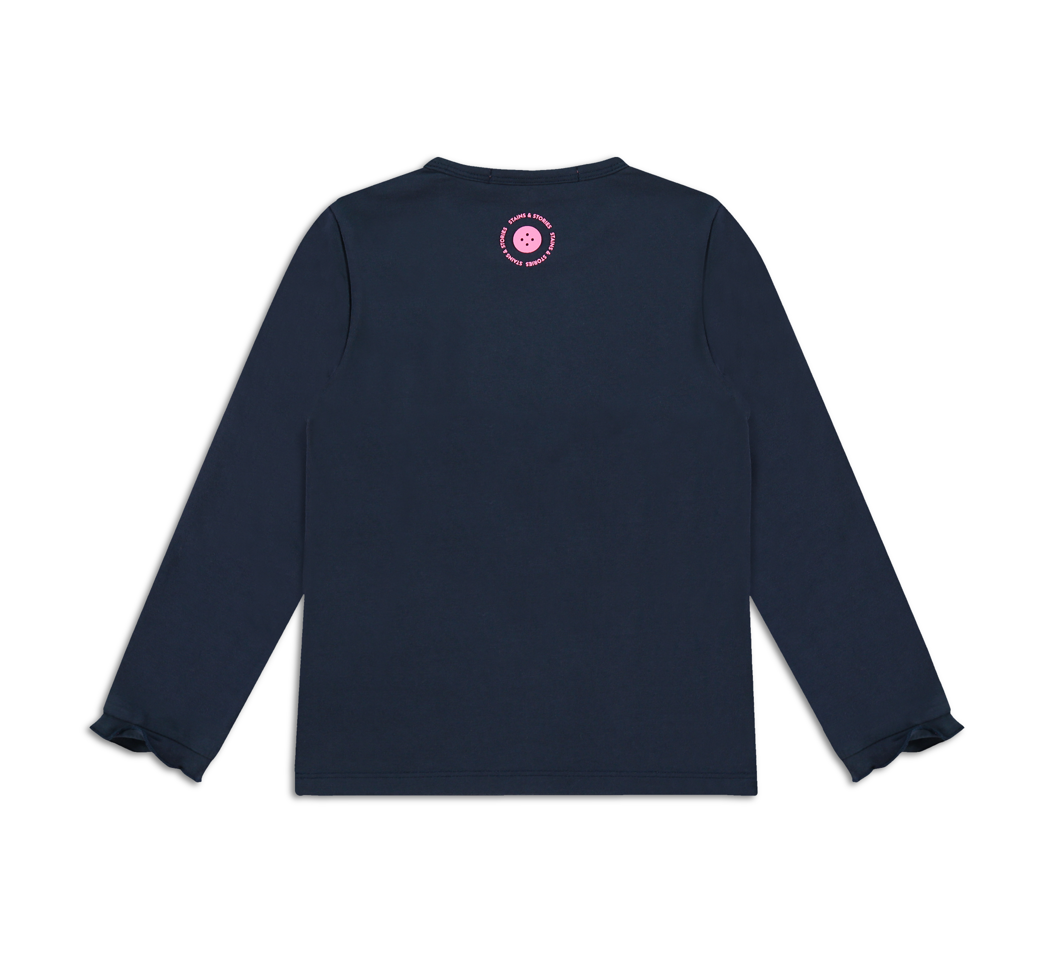 hinten Girls T-shirt Longsleeve