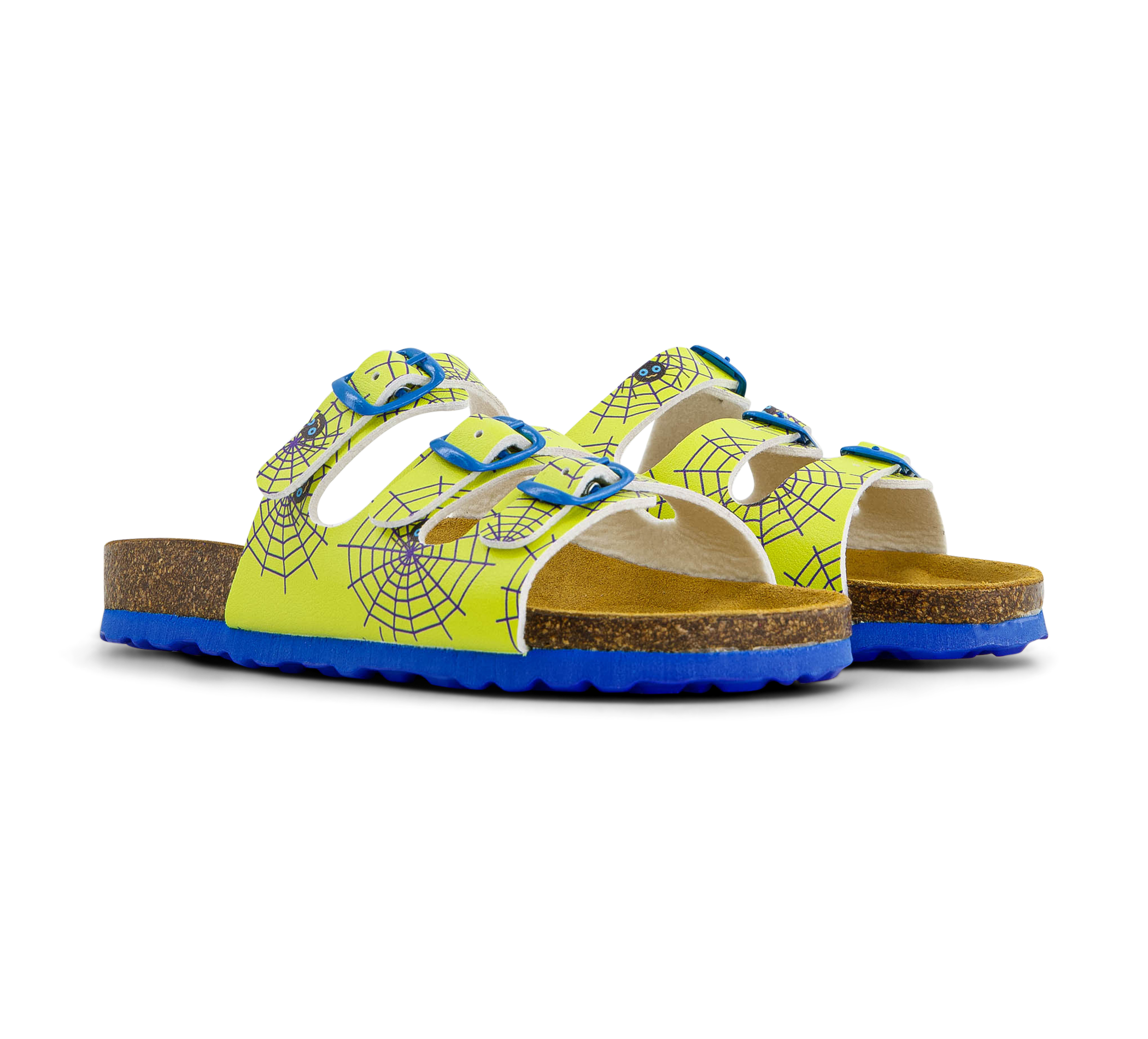 paar Offene Hausschuhe