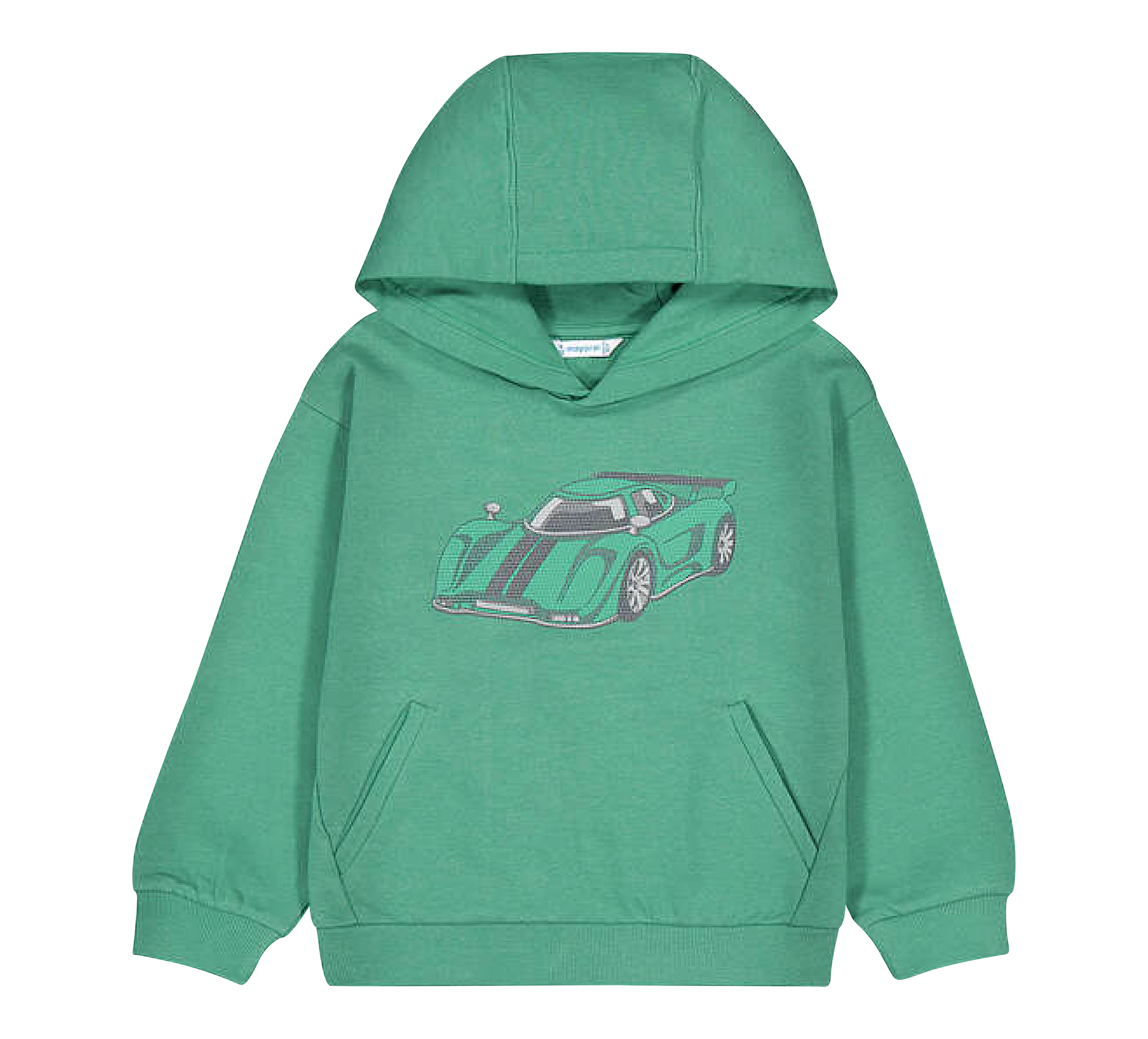 aussen Pullover Reliefdruck