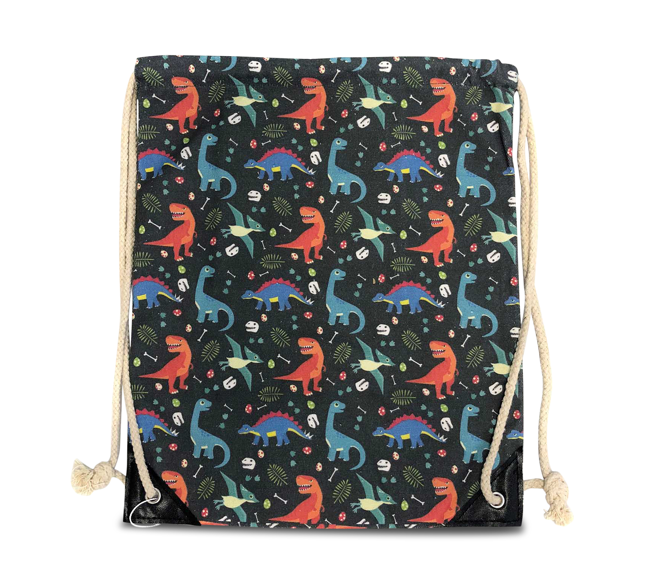 aussen Dinosaurier - Turnbeutel