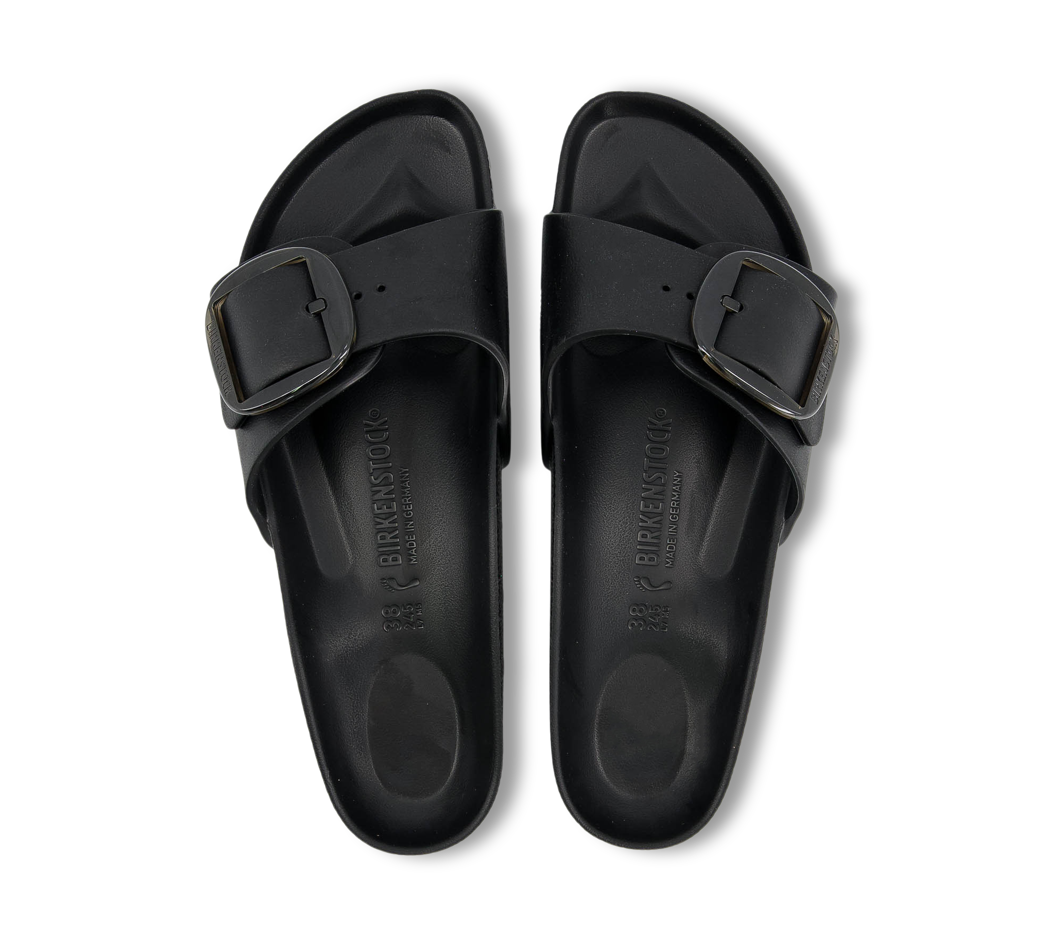 Madrid Big Buckle EVA Black
